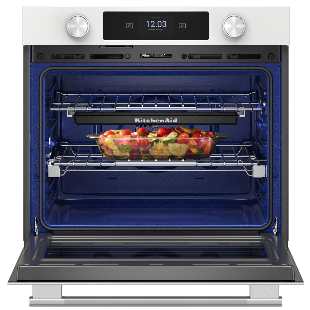 30" Smart Wall Oven - White