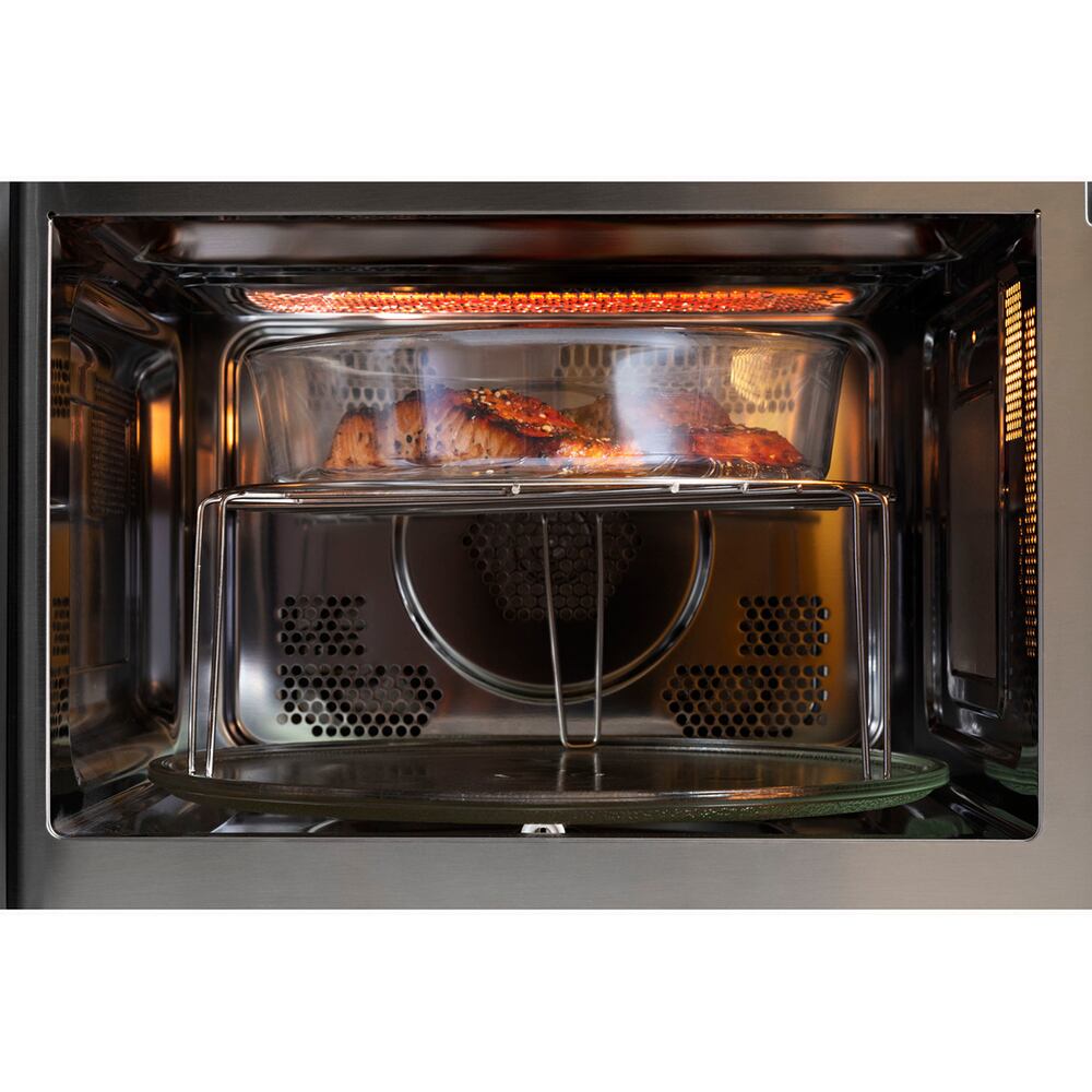 1.0 CuFt Countertop Convection Microwave in Stainless Steel with Air Fry