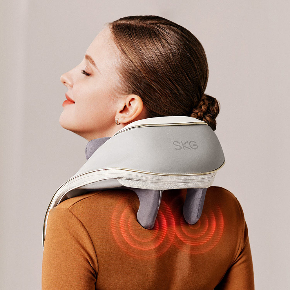 H5 Mini Cordless Shiatsu Neck & Shoulder Massager with Heat