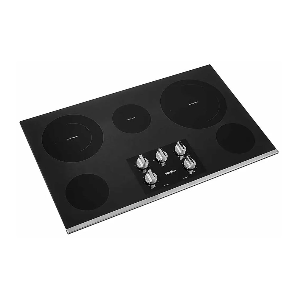 36" Electric Ceramic Glass Cooktop in Stainless Steel