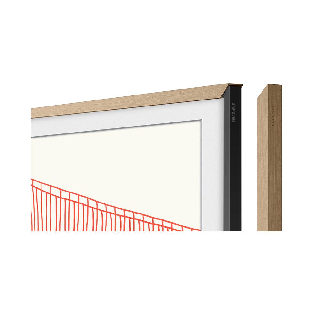 55" The Frame Customizable Bezel - Modern Teak