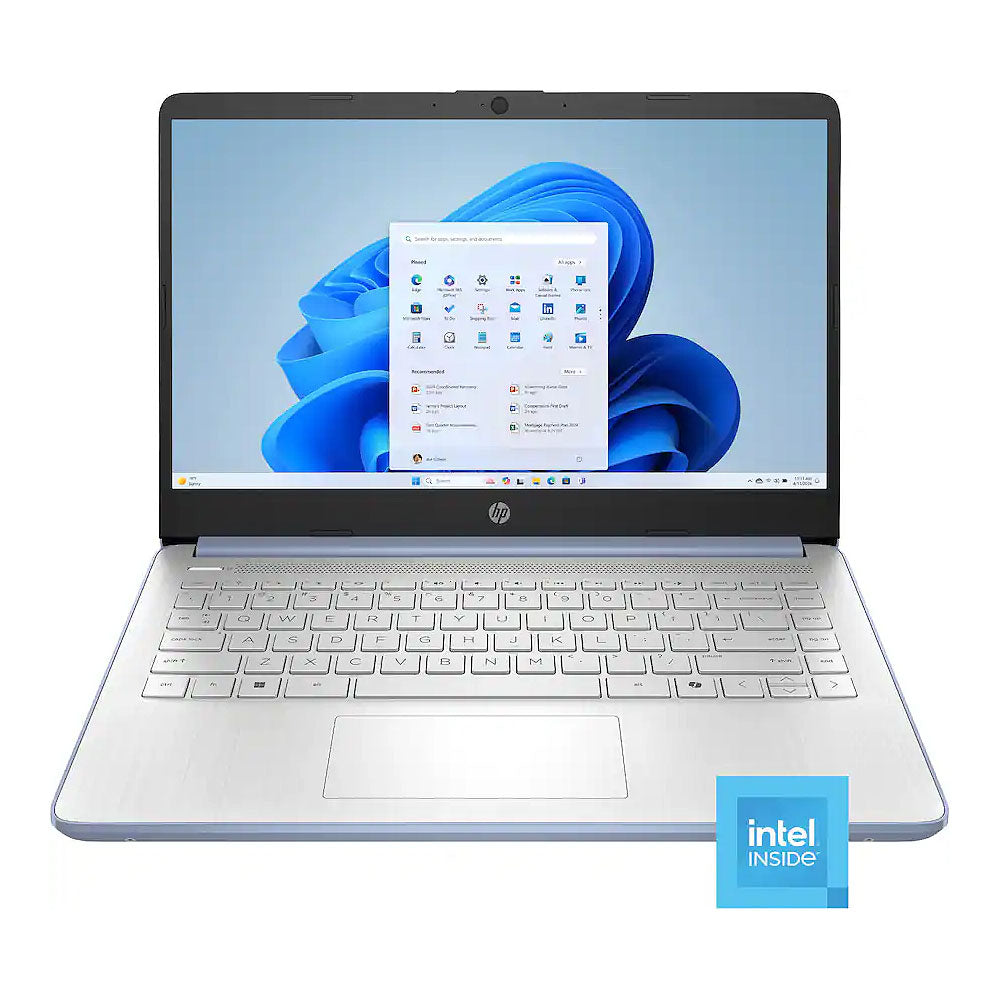 14" Intel N150 Processor 4GB/128GB Laptop - Sky Blue