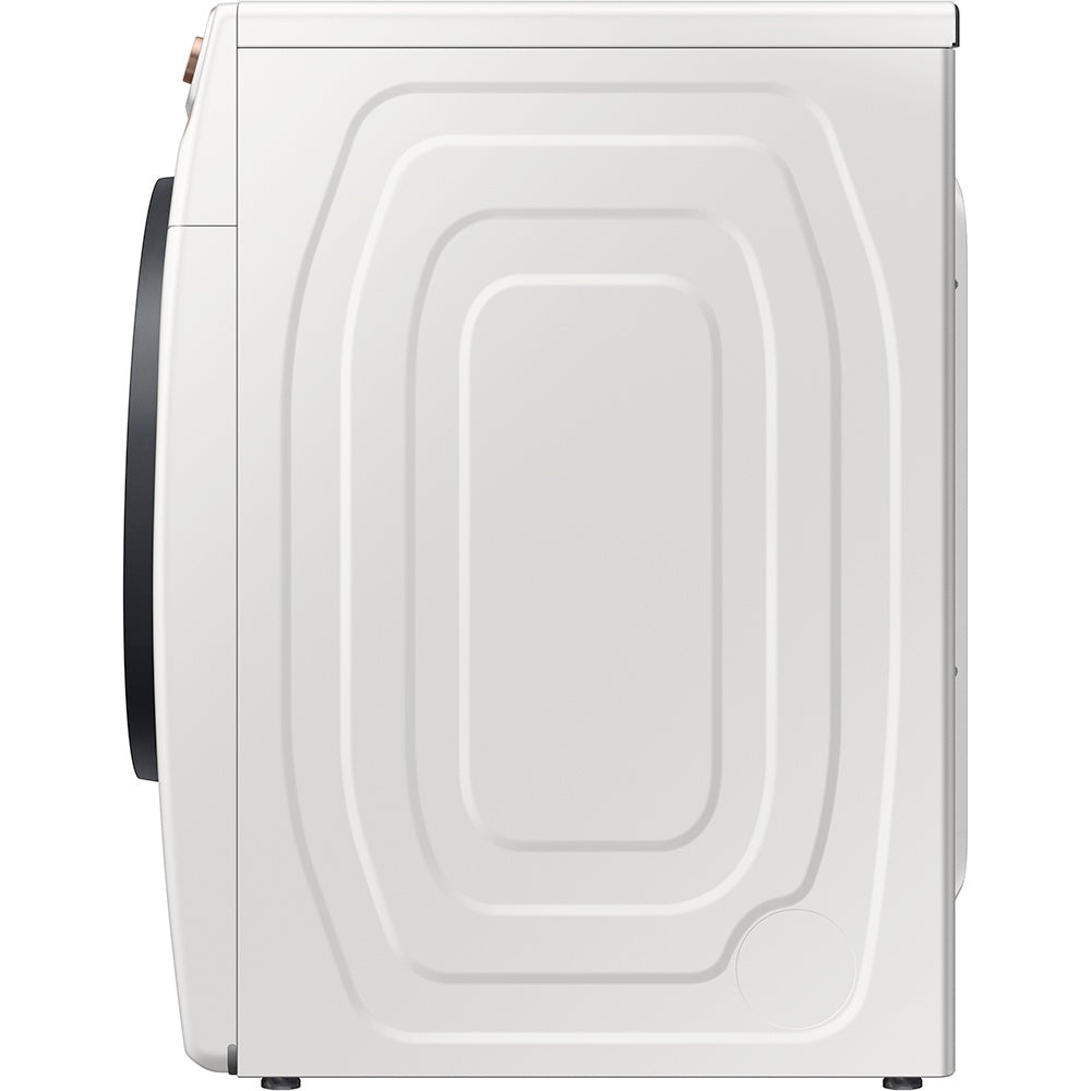 7.5 CuFt Smart Steam Sanitize+ Ivory Electric Dryer with Sensor Dry