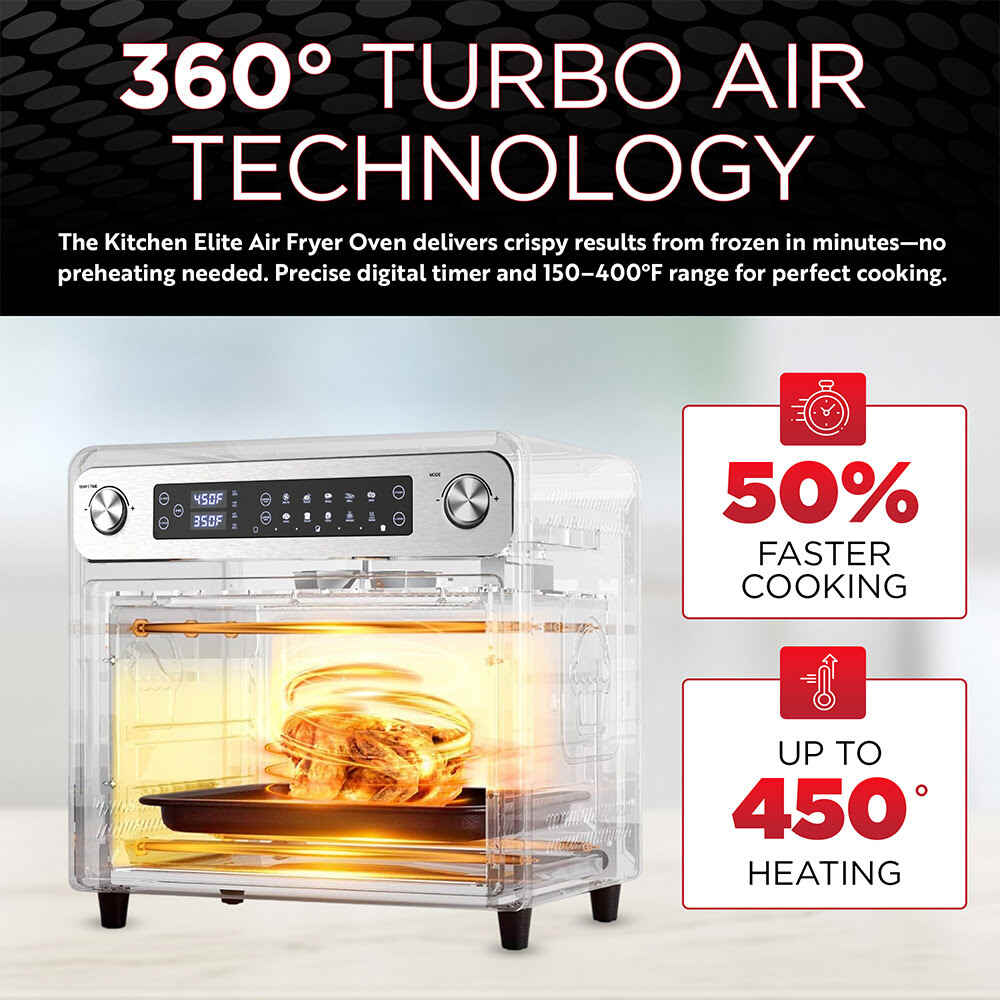 32 Quart Dual Compartment Oven