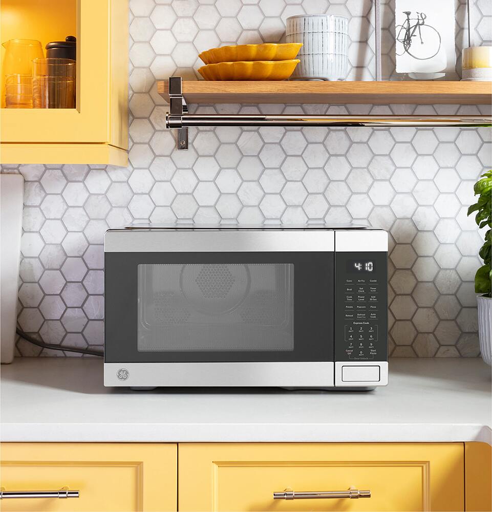 1.0 CuFt Countertop Convection Microwave in Stainless Steel with Air Fry
