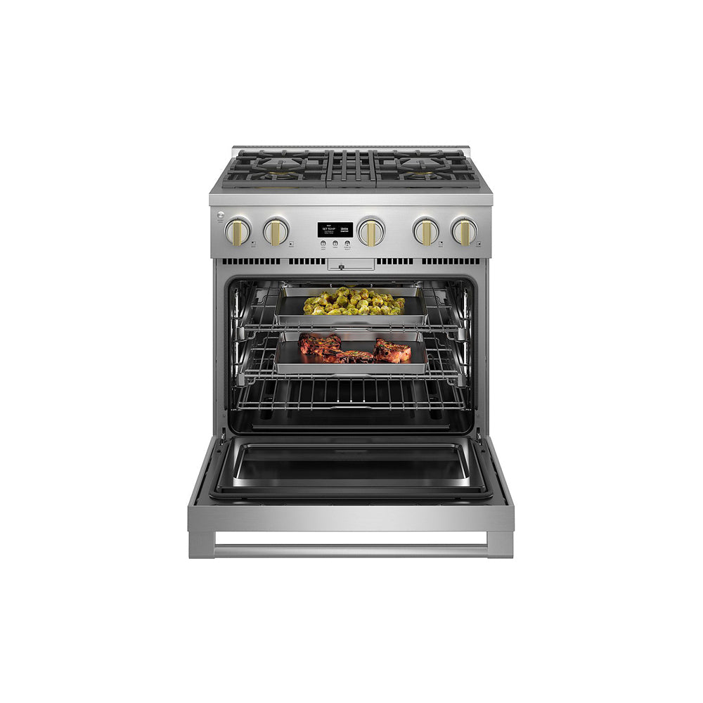 5.7 CuFt Smart Slide-In Gas Range in Stainless Steel