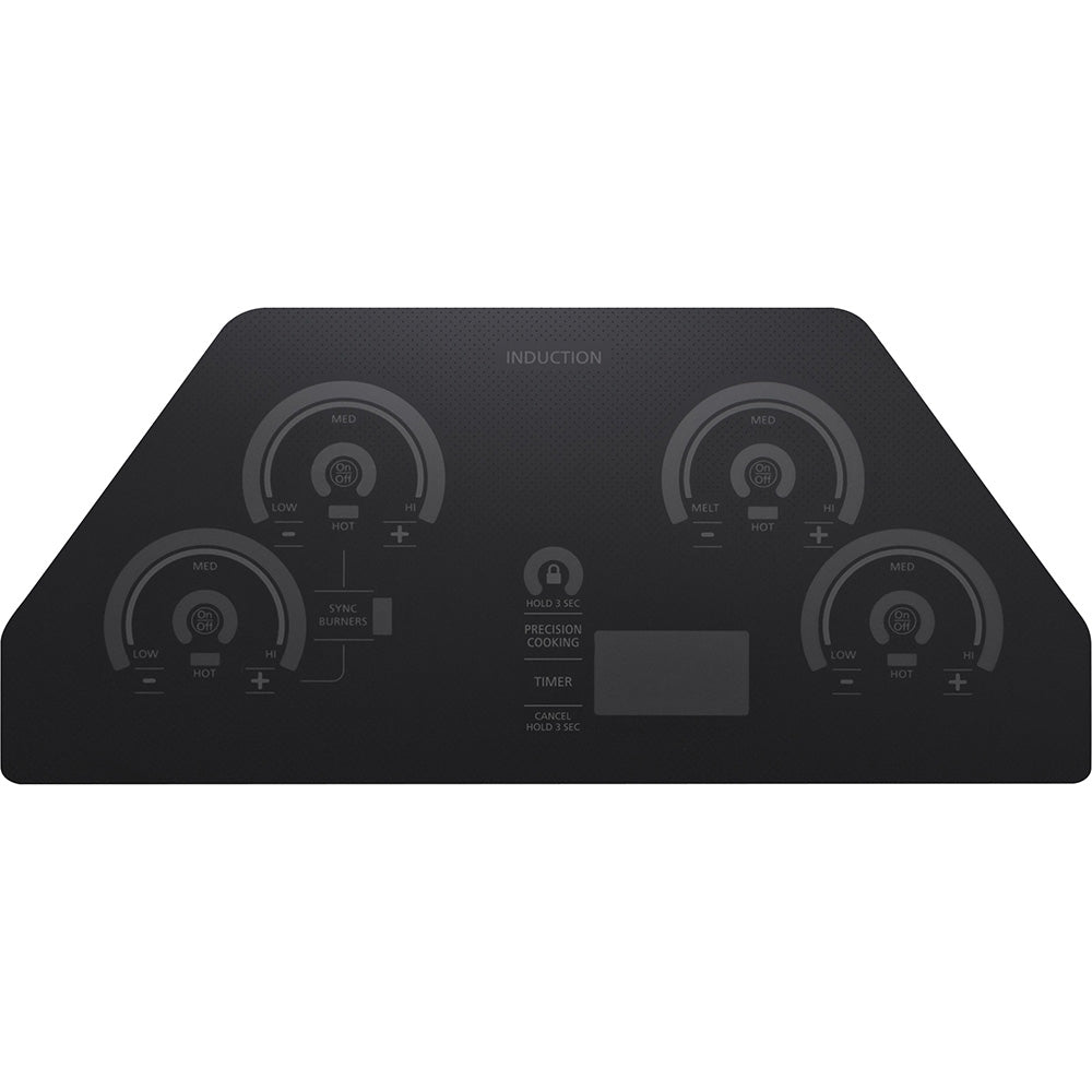 30" Smart 5-Element Induction Electric Cooktop in Black with SyncBurners