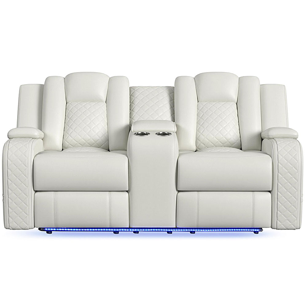 Carlo Power Motion Loveseat with Power Headrest