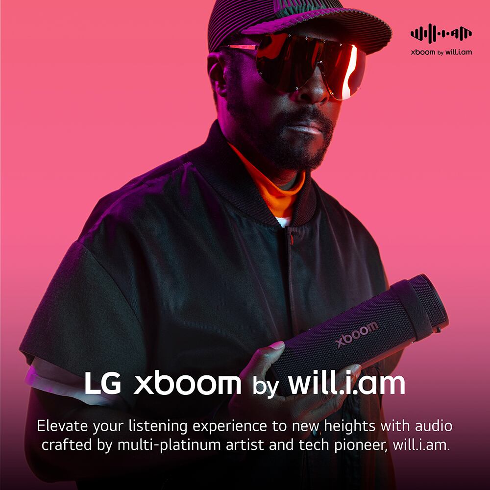 xboom Grab Core Bluetooth Speaker with Signature Sound by will.i.am for Ultimate Portability