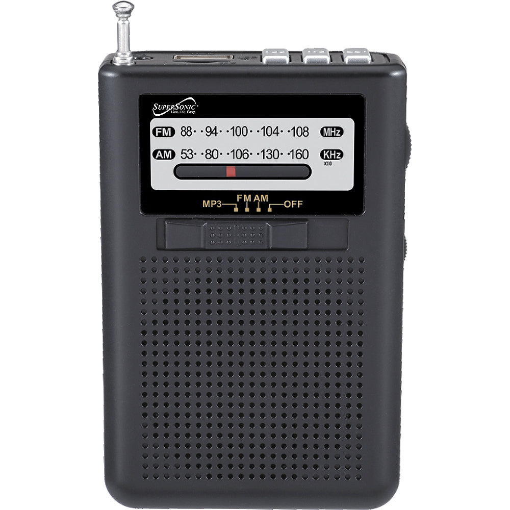 GoRadio+ Portable AM/FM Radio
