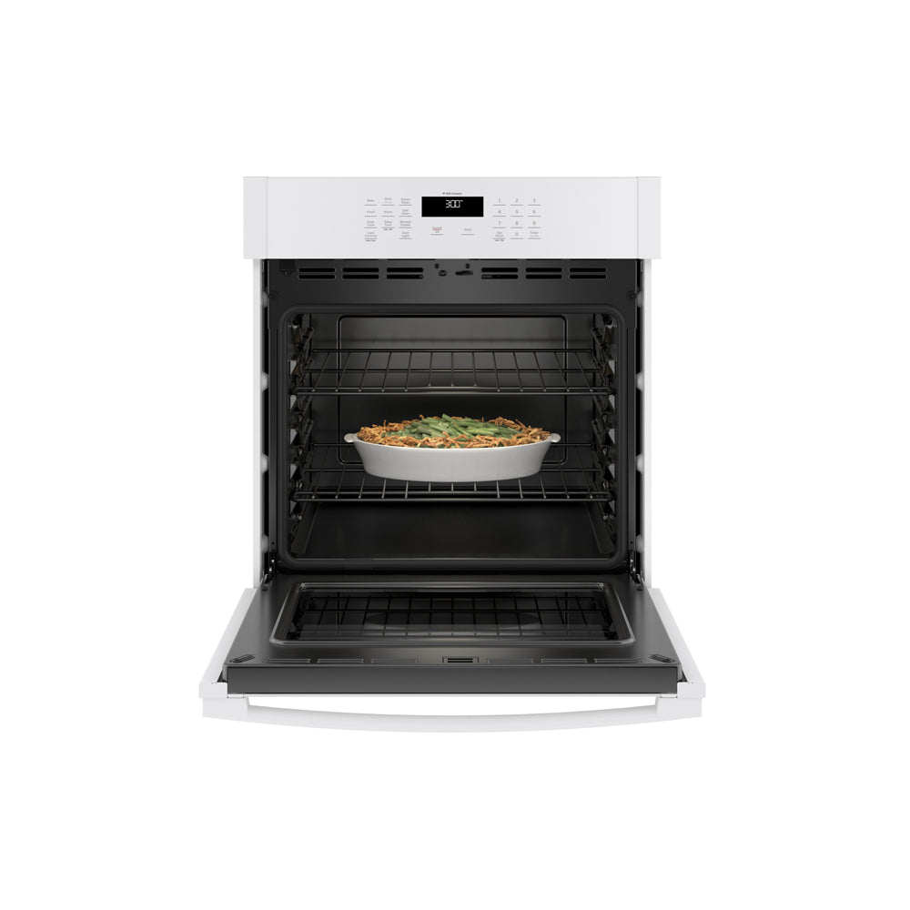 27-inch Smart Single Self-Clean Built-In Wall Oven - White