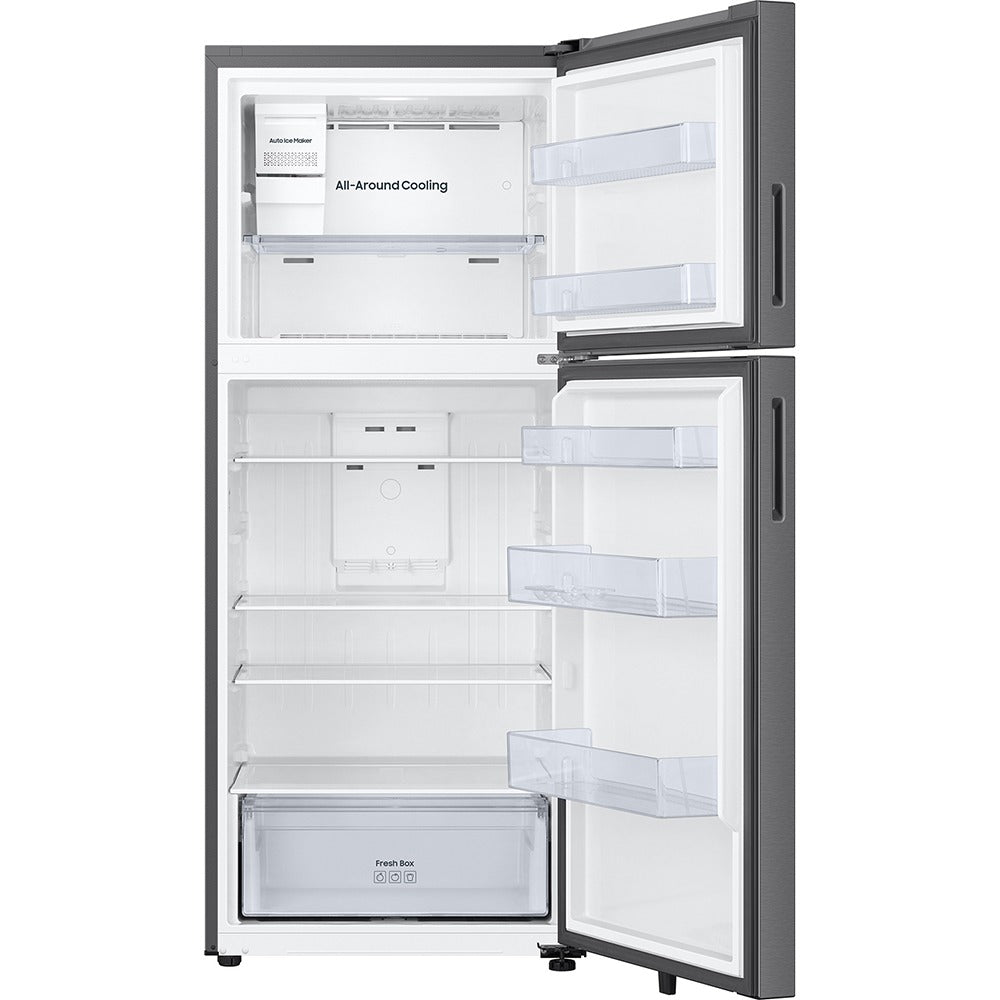 18 CuFt Top Freezer Refrigerator - Stainless Steel