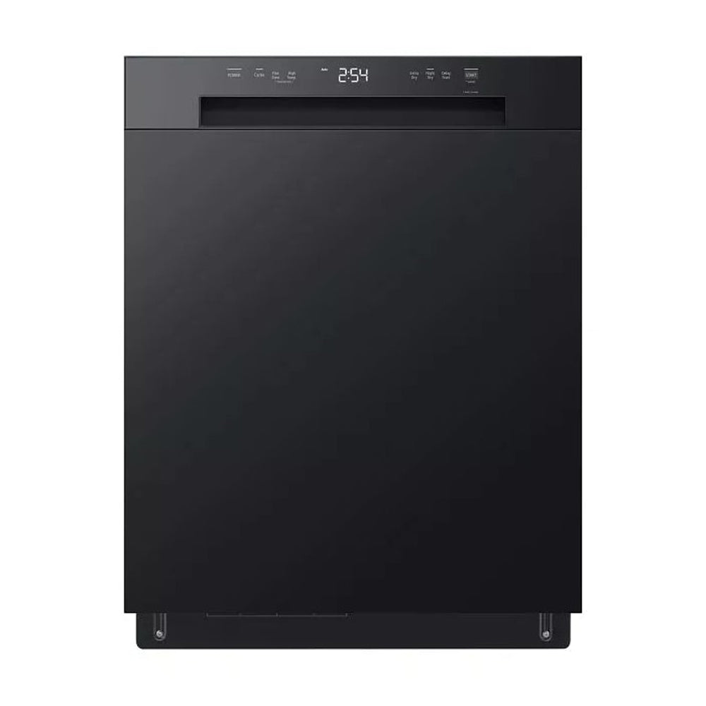 24" Wide Front Control Dishwasher - Black