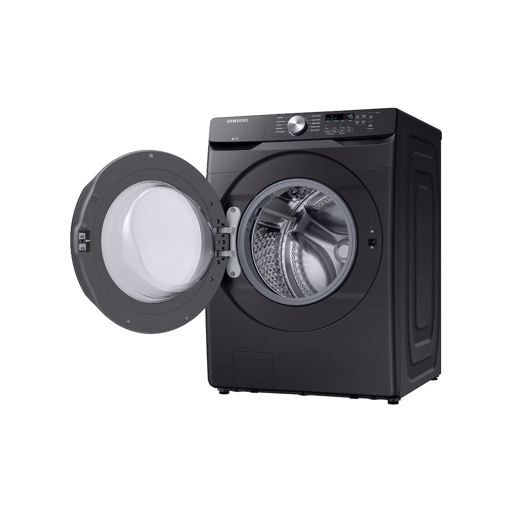 4.5 CuFt Front Load Electric Washer With Vibration Reduction Technology+ In Brushed Black