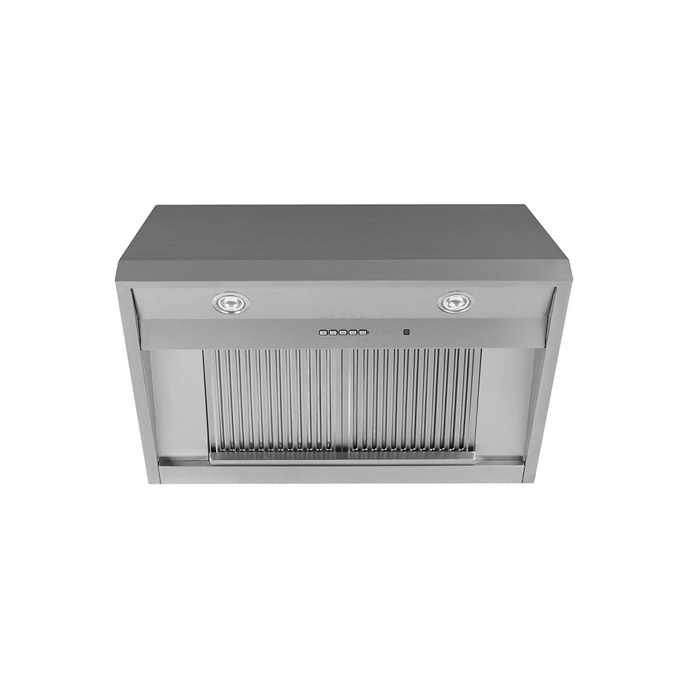 Smart 36" Recirculating 590 CFM Range Hood in Stainless Steel with QuietBoost™