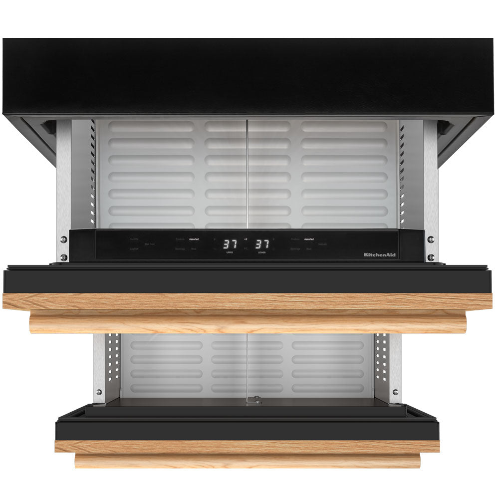 4.2 Cu. Ft. 24" Undercounter Double-Drawer Refrigerator/Freezer — Panel Ready