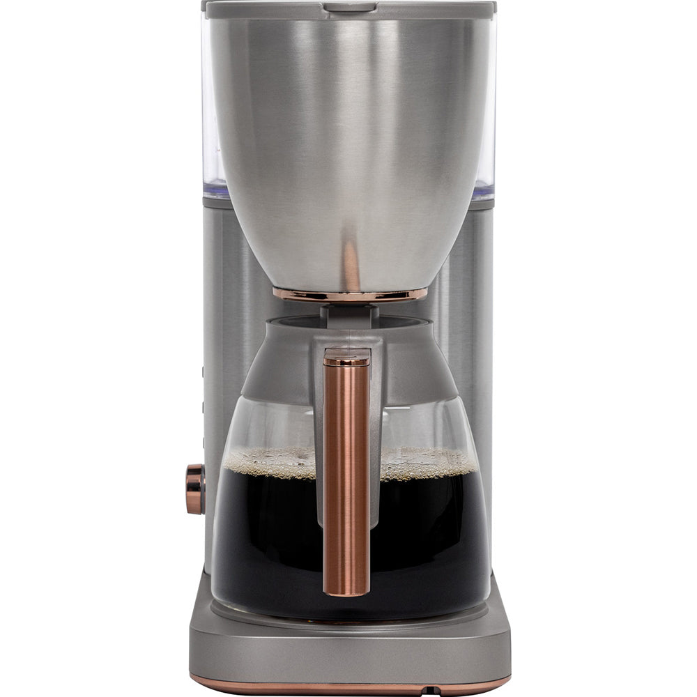Specialty Drip Coffee Maker with Glass Carafe - Stainless Steel