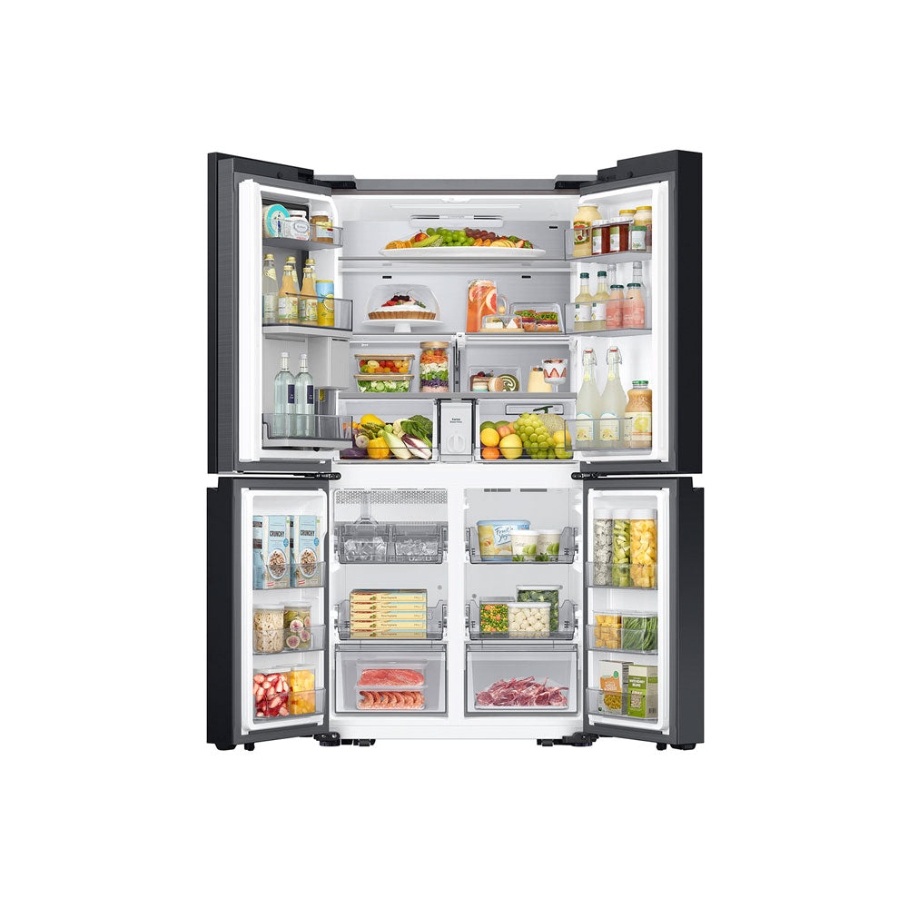 Bespoke 23 CuFt Counter Depth 4-Door Flex Refrigerator in Stainless Steel