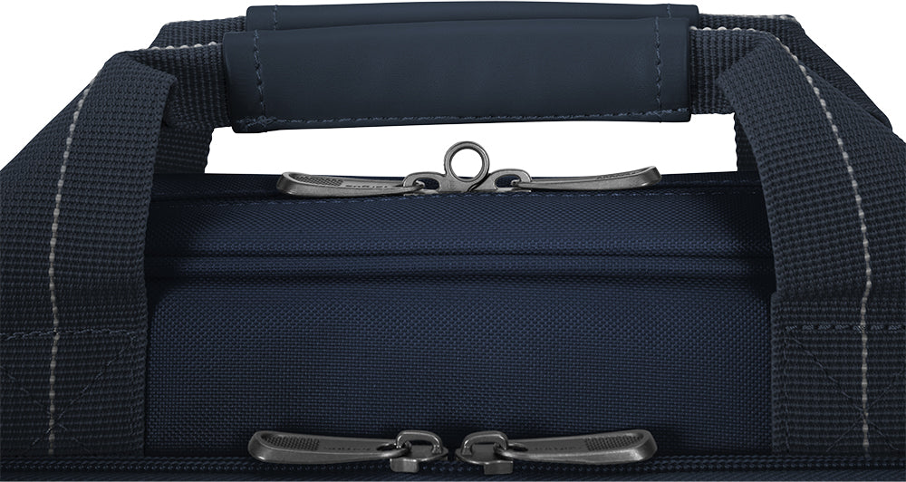 15-16” Classic Slim Briefcase - Navy Blue