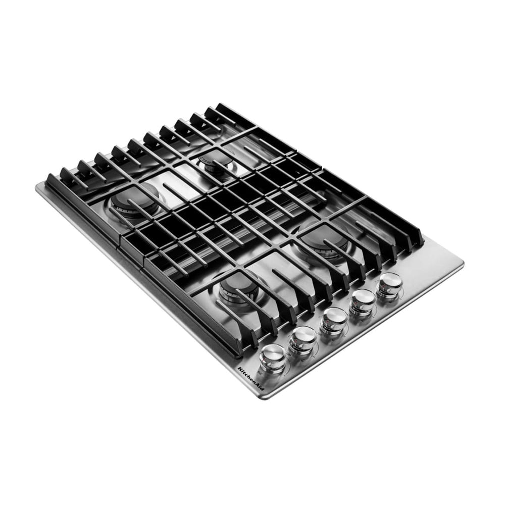 30-Inch 4 Burner Gas Downdraft Cooktop - Stainless Steel