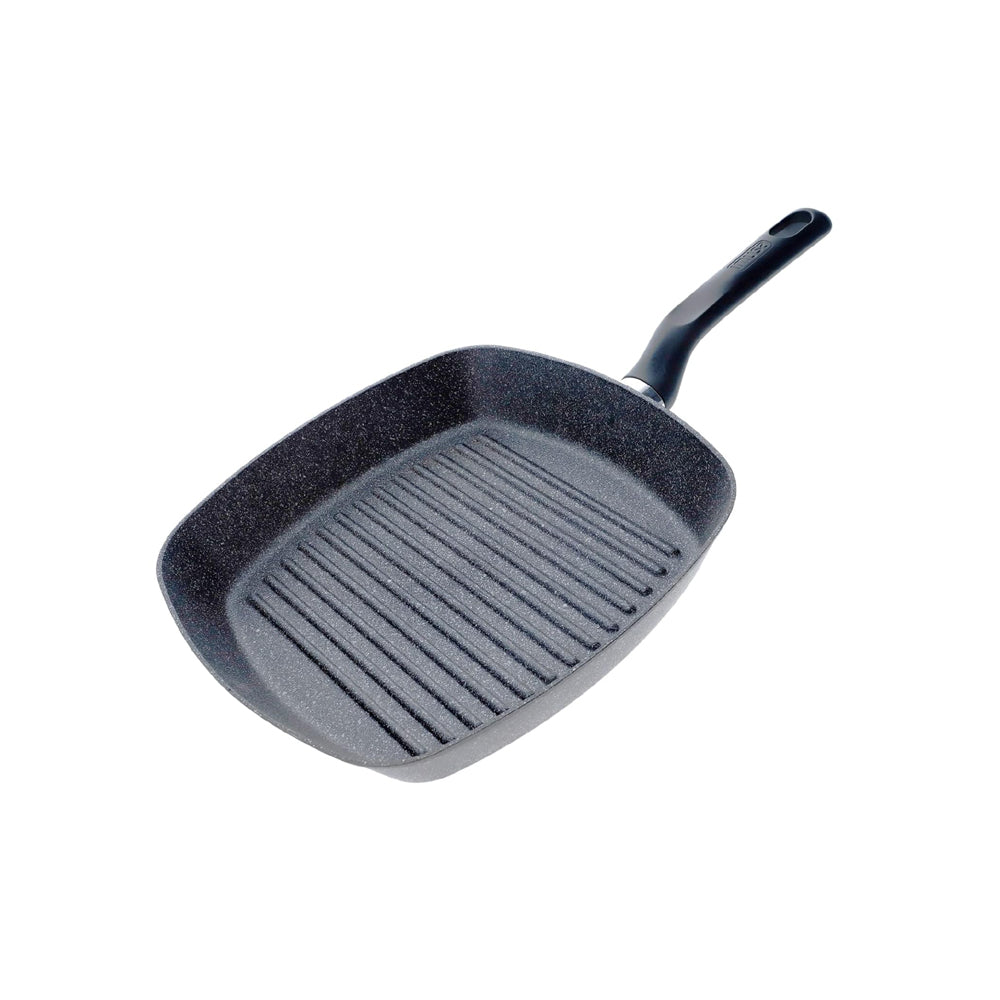 11-Inch Gusto Nonstick Deep Square Grill with Handle