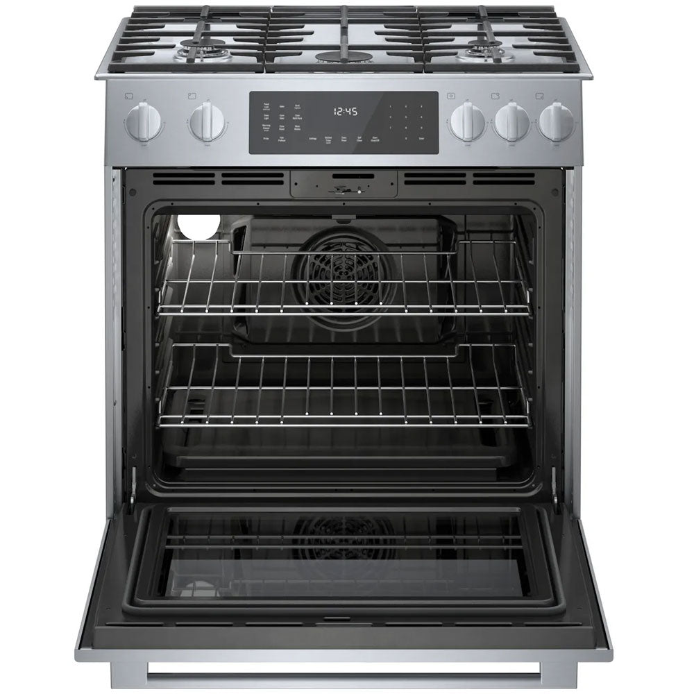 4.6 Cu. Ft 30" Wide Benchmark® Dual Fuel Slide-in Range