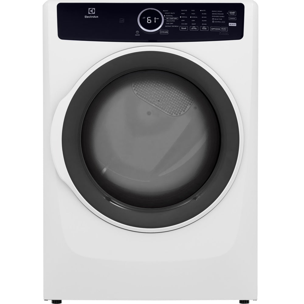 8.0 Cu-Ft Front Load Perfect Steam™ Gas Dryer with Instant Refresh in White