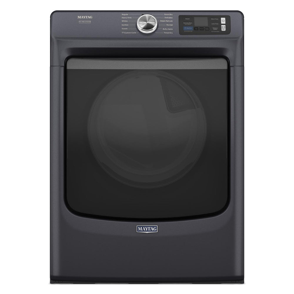 7.4 Cu-Ft Smart Pet Pro Front Load Gas Dryer - Midnight Steel