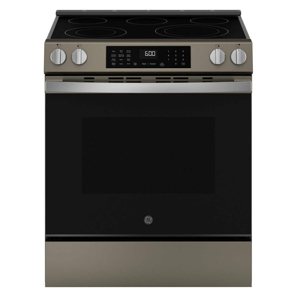 5.3 CuFt Convection Slide-In Electric Range in Slate