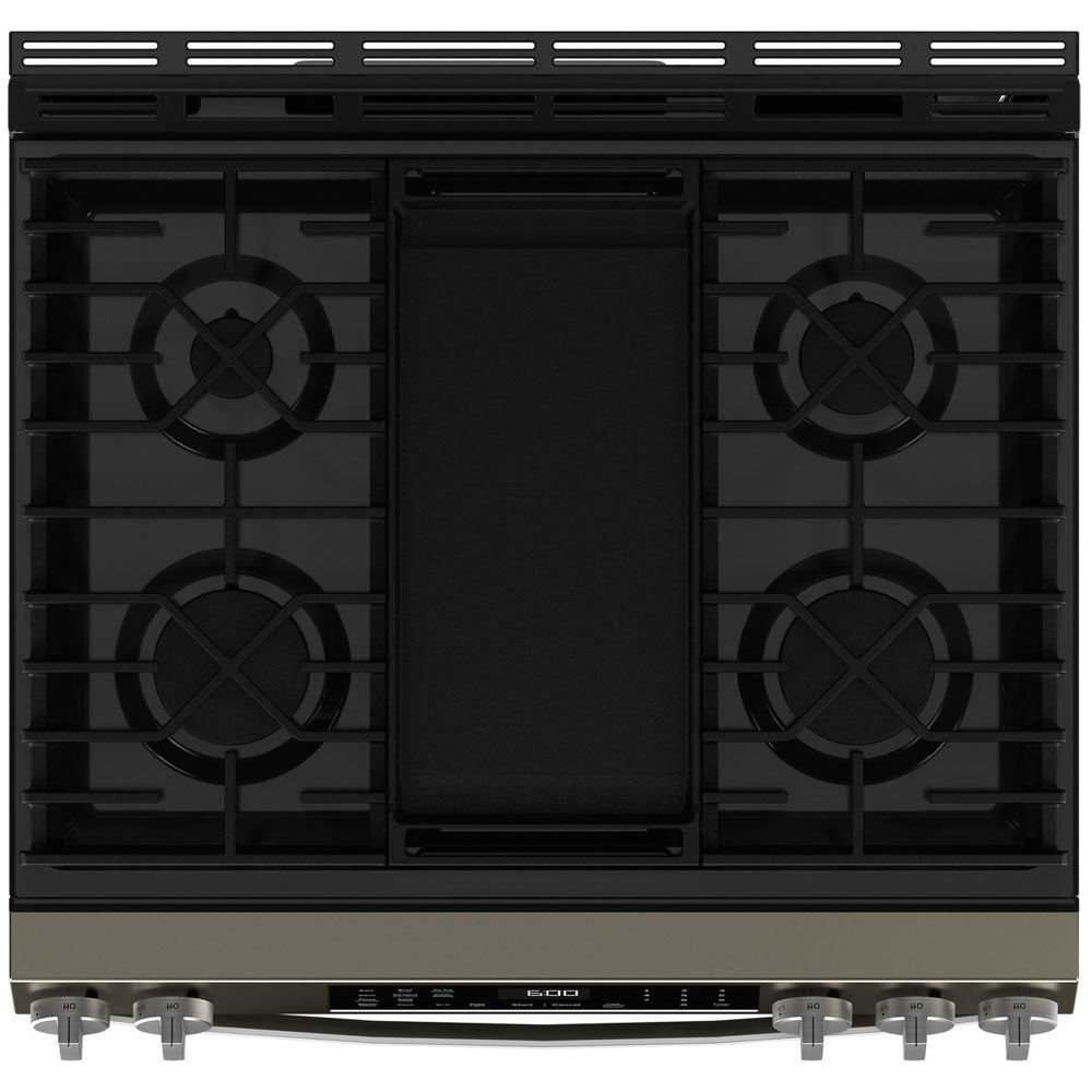 5.3 Cu Ft 30" Wide Slide-In Convection Gas Range with No Preheat Air Fry