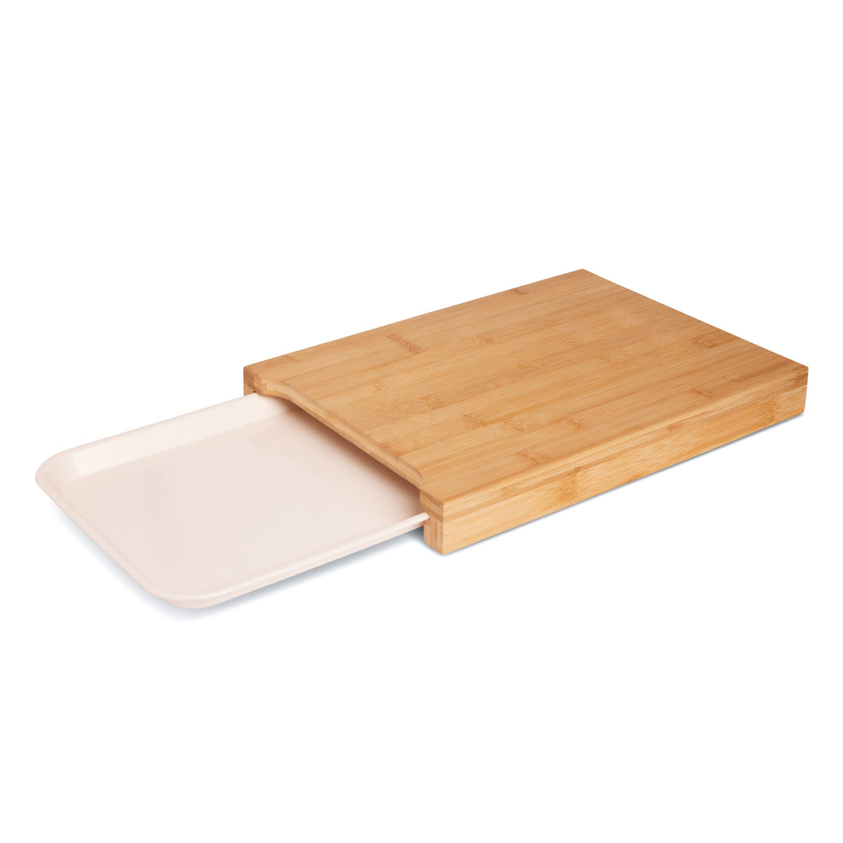 Bamboo Cutting Board with Tray