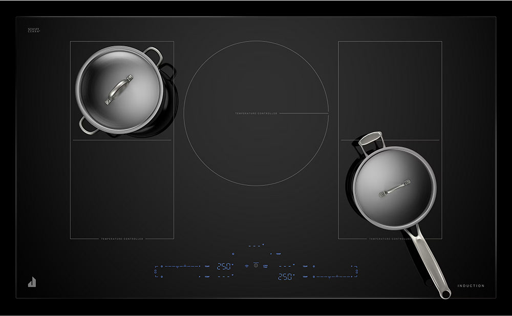 36" Oblivion Smart Induction Cooktop in Black