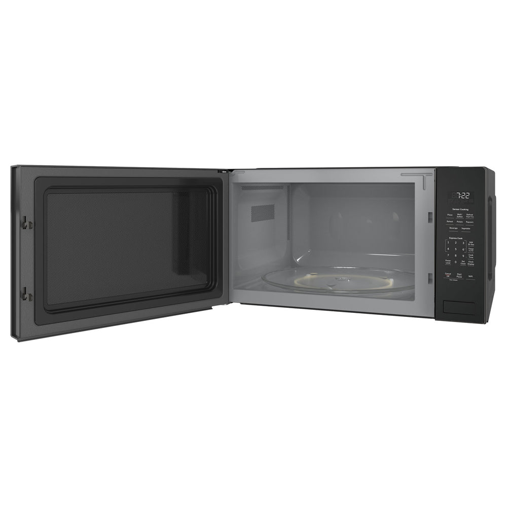2.2 CuFt 1100 Watt Built-In Sensor Microwave in Gray