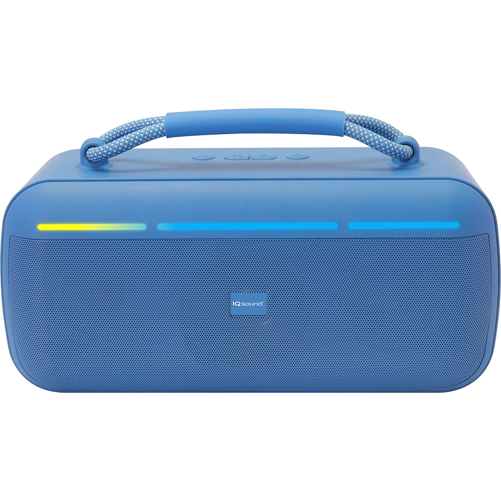 Halo Glow Portable Bluetooth Speaker - Blue