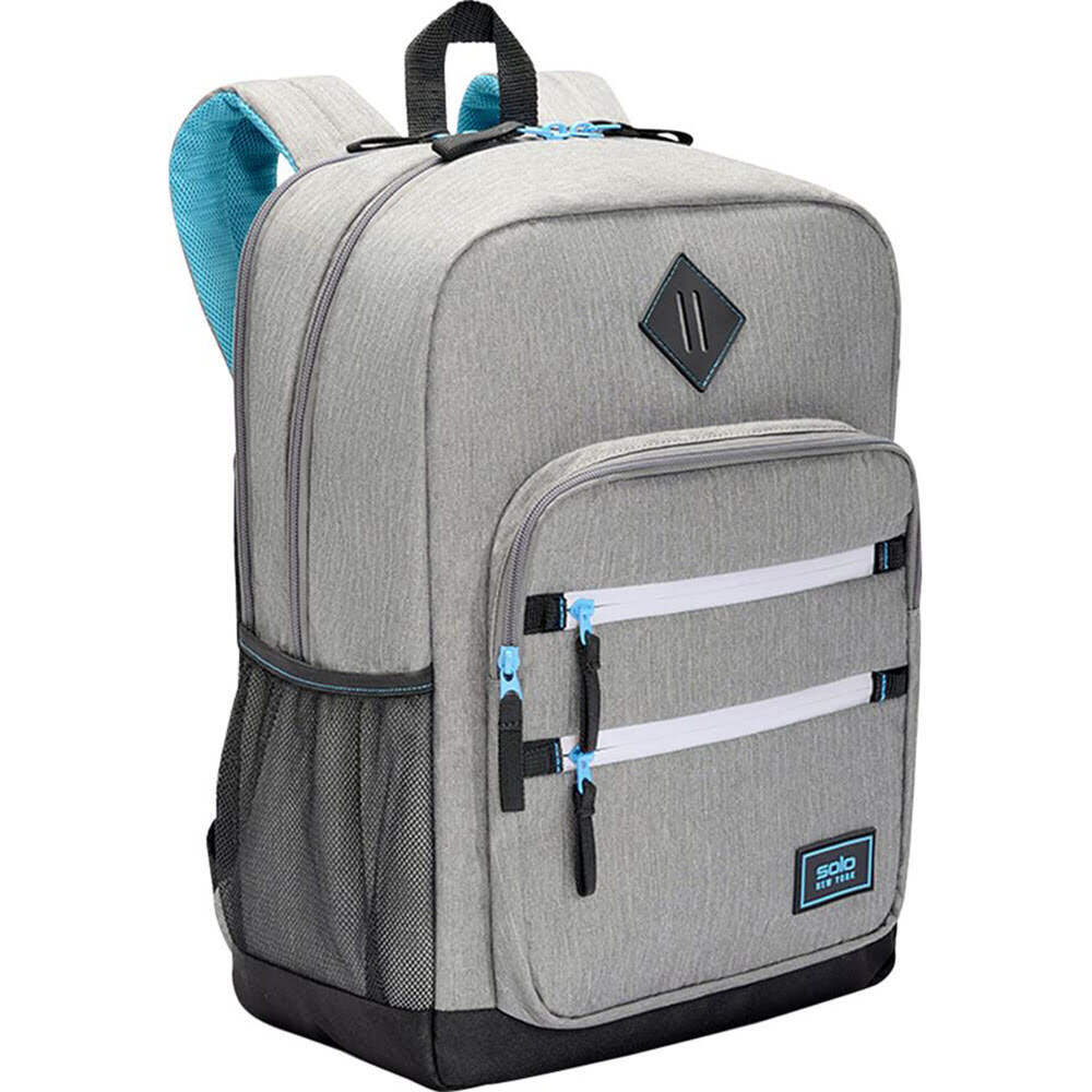 New York Vortex Backpack - Gray/Light Blue