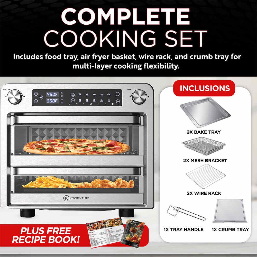 32 Quart Dual Compartment Oven