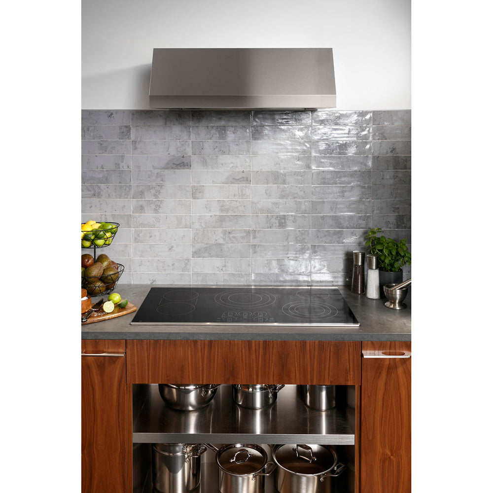 36" 5-Element Electric Cooktop in Black with Guided Cooking
