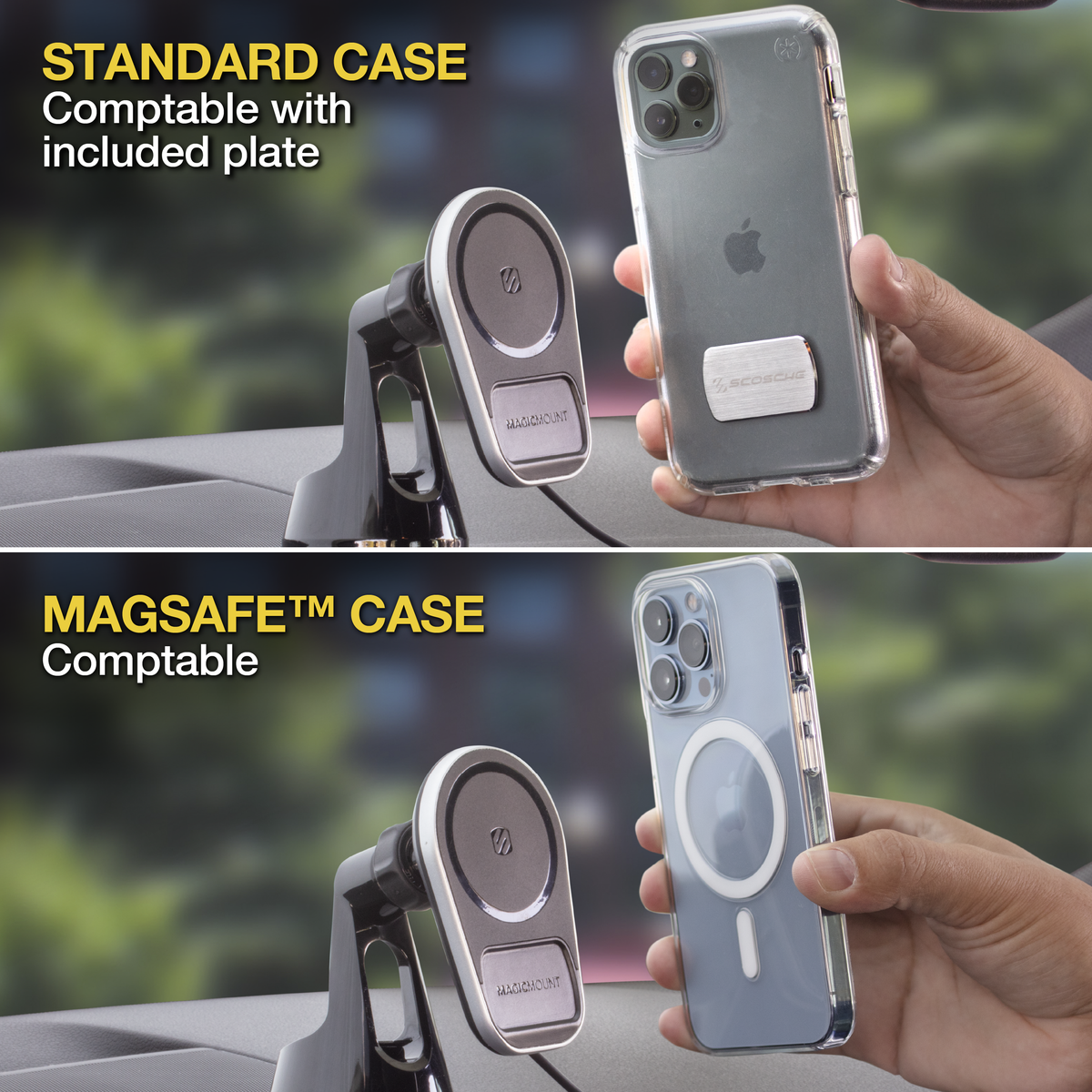 Scosche MagicMount Pro Charge5 Dash/Vent