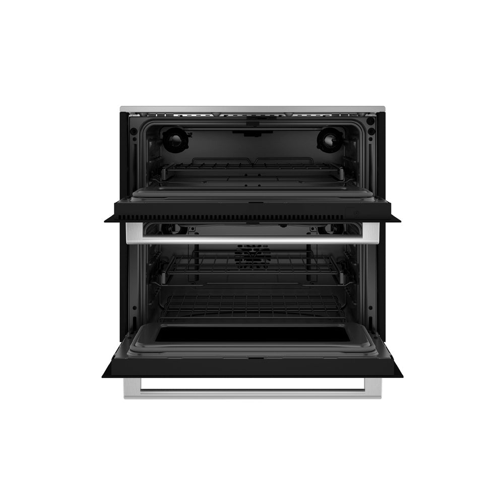 30-inch Smart Self Cleaning True European Convection Twin Flex Single Wall Oven - Platinum Glass