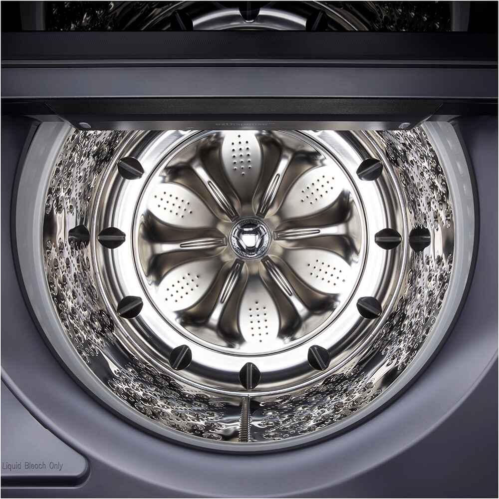 5.5 CuFt Smart Matte Black Electric Washer with 6Motion™ Technology