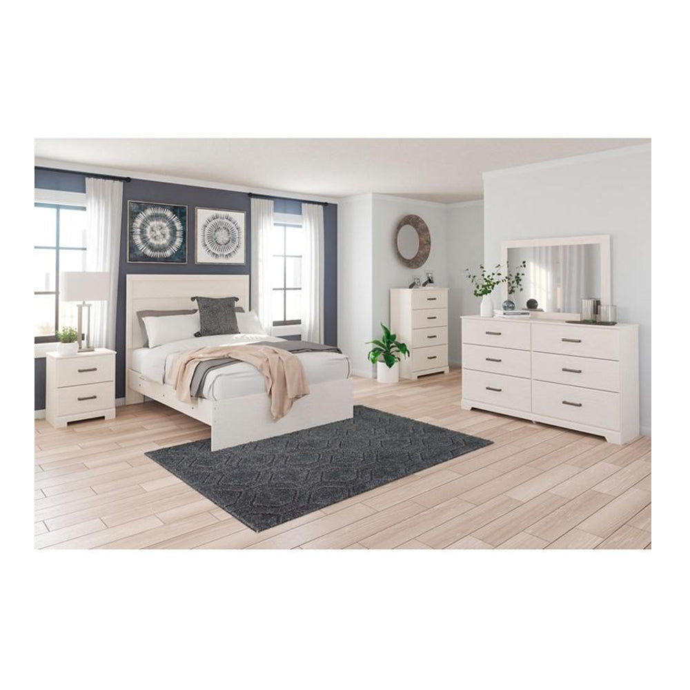 Stelsie Bedroom Dresser Mirror - White
