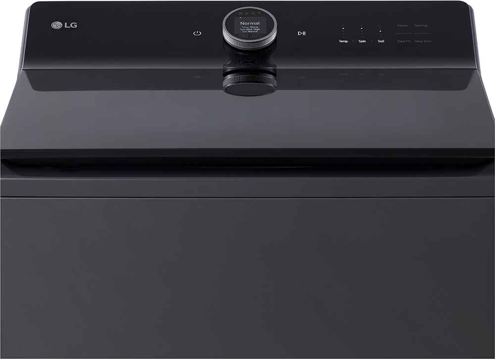 5.5 CuFt Smart Matte Black Electric Washer with 6Motion™ Technology