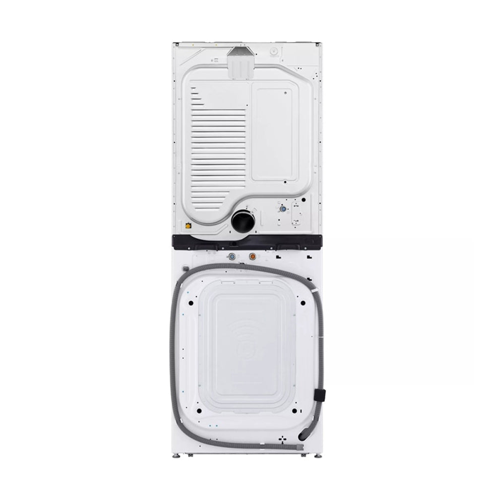 5.0 CuFt Washer & 7.4 CuFt Dryer Essence White WashTower™