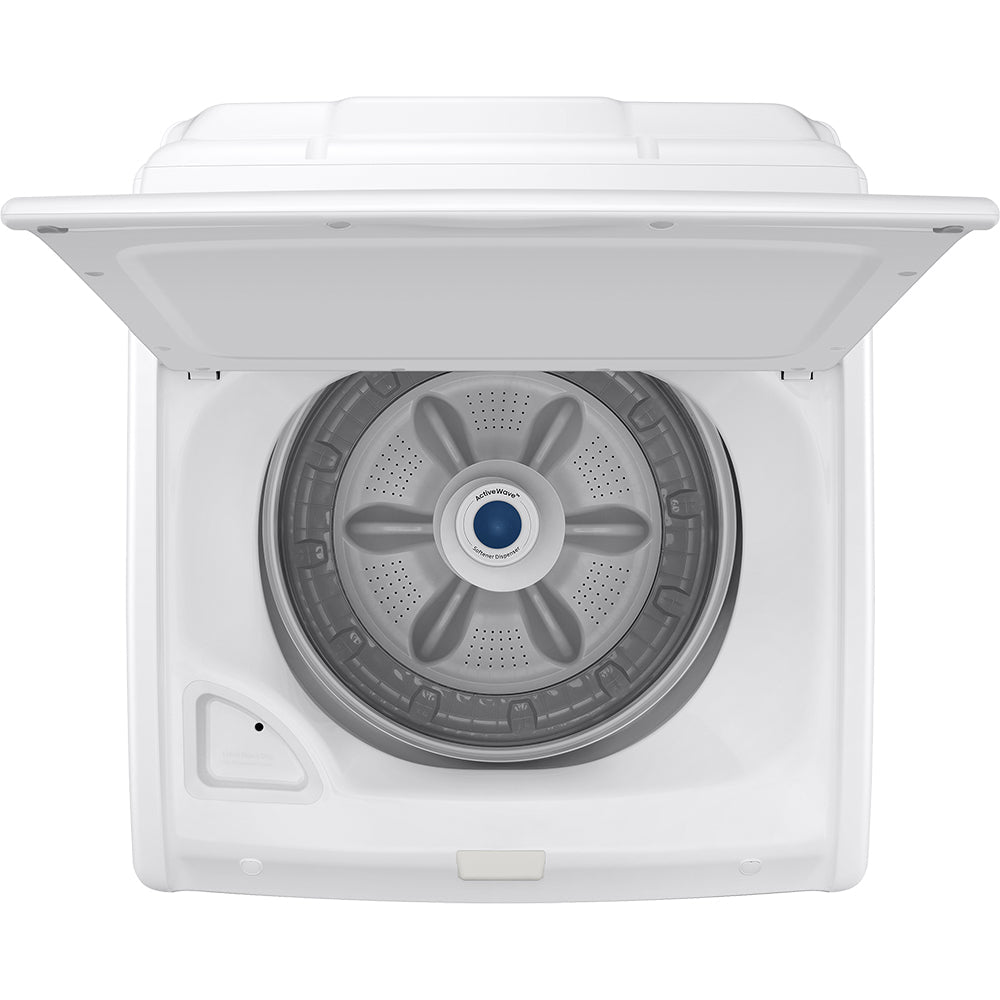 4.0 Cu Ft Top Load White Washer with ActiveWave™ Agitator and Soft-Close Lid
