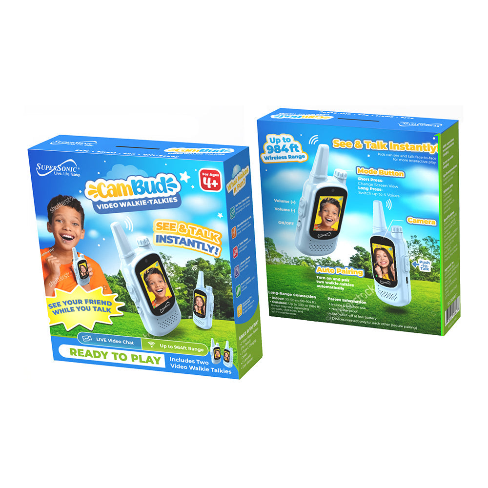 CamBud Video & Voice Walkie-Talkie in Blue
