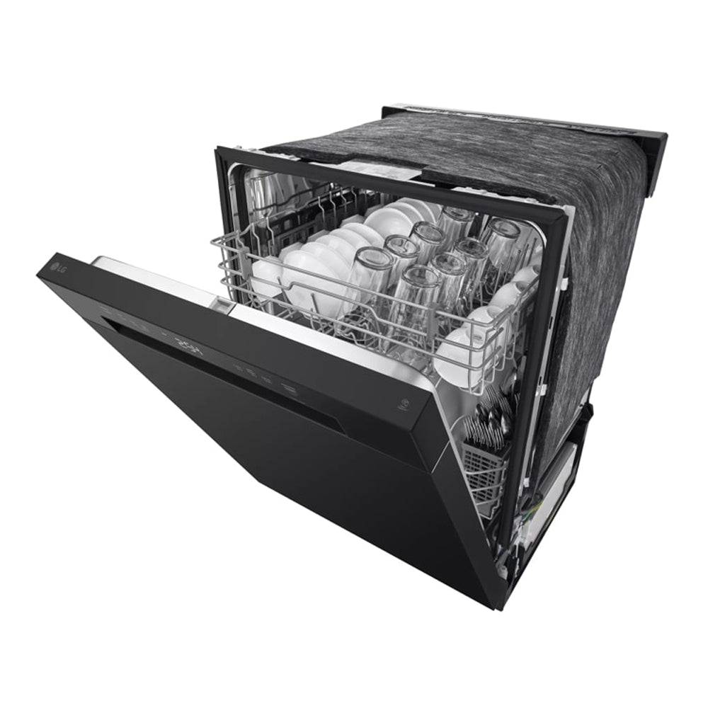 24" Wide Front Control Dishwasher - Black