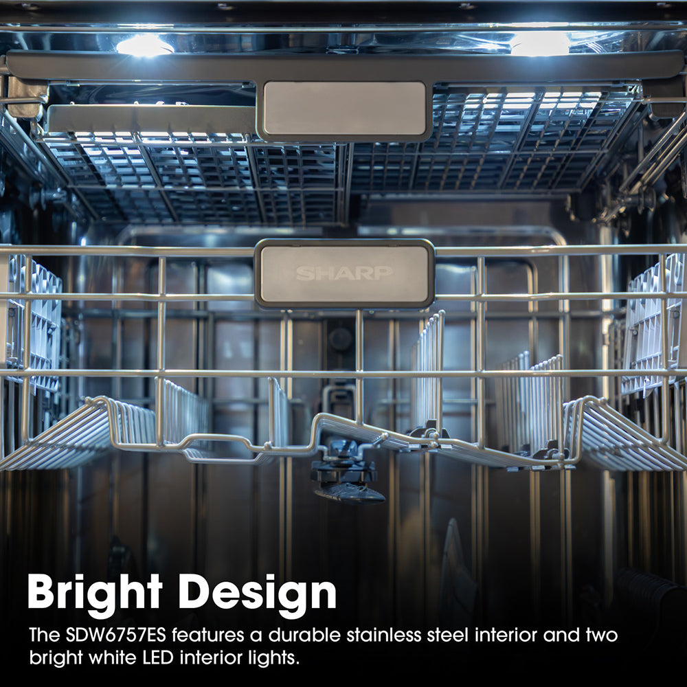 47 dBA Top Control Dishwasher in Stainless Steel