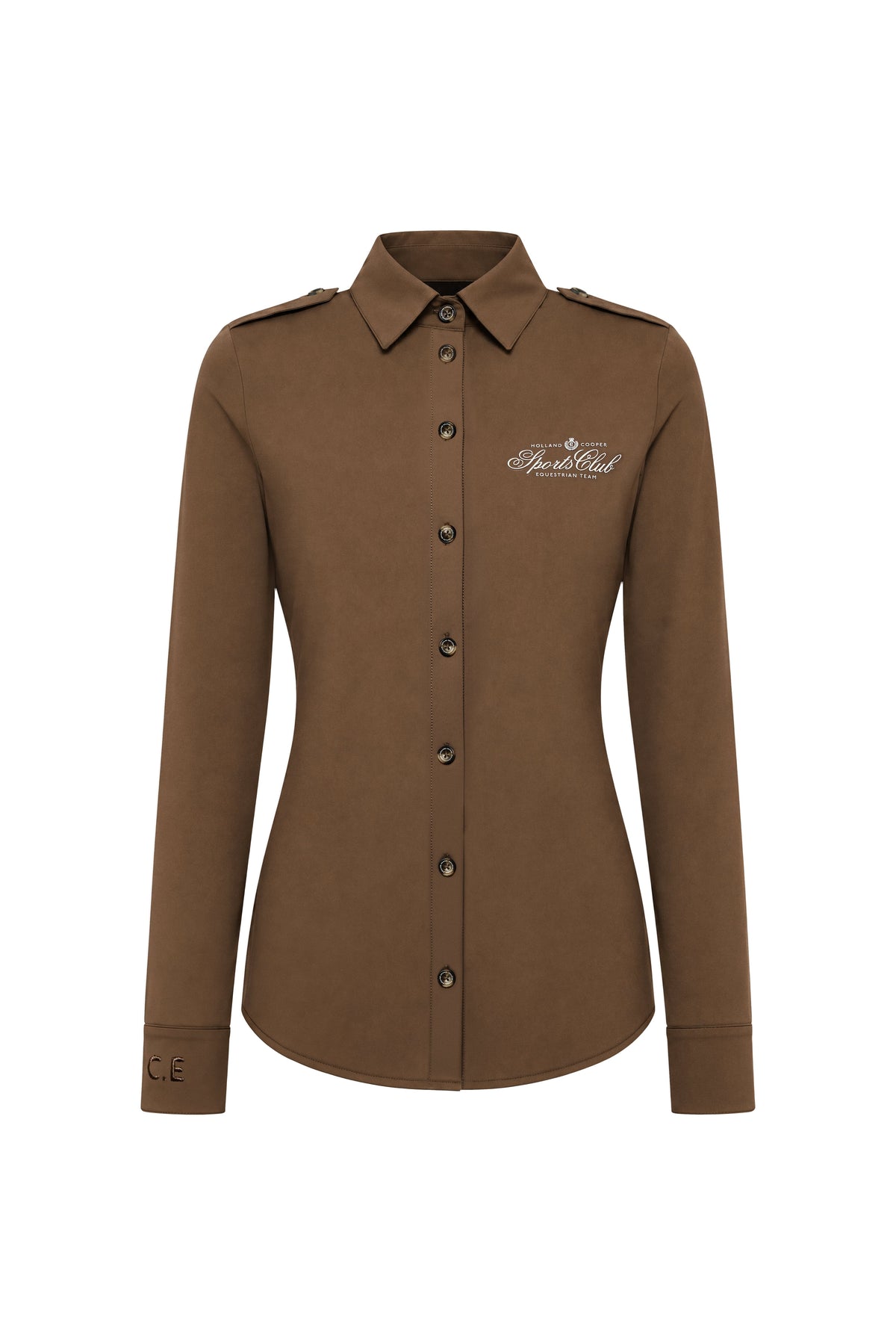 Equestrian Riding Shirt (Chestnut)