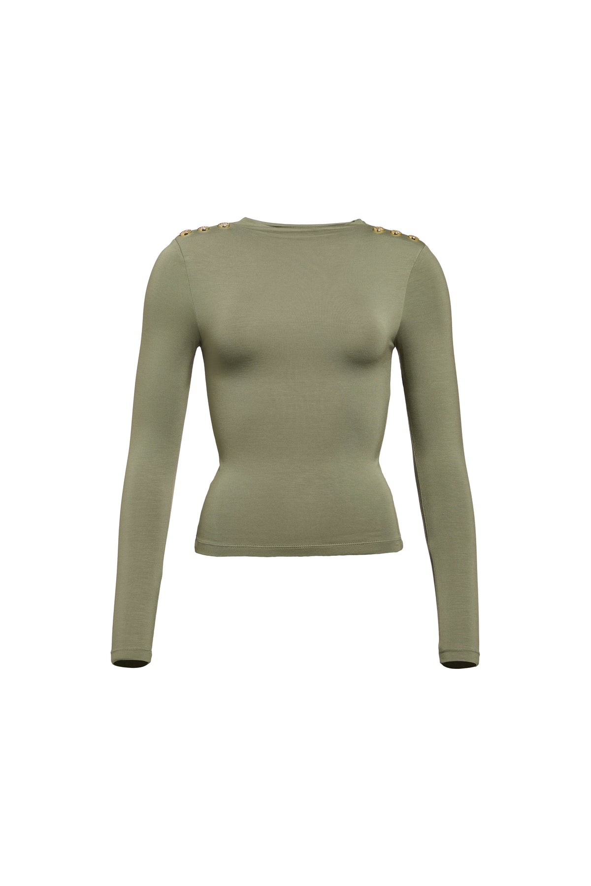 Harper Longsleeve Top (Sage)