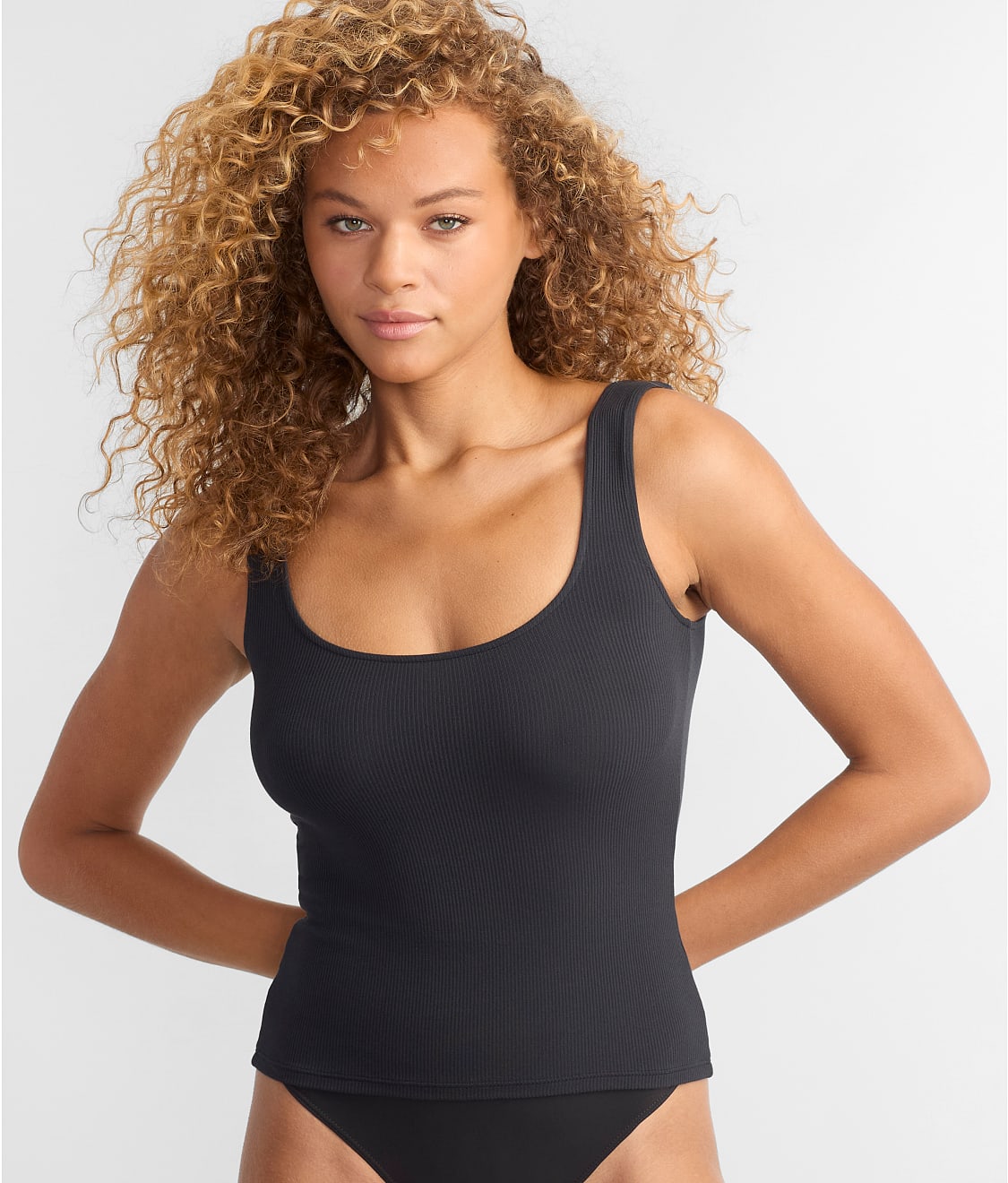 Ribbed Knit Lounge Tank